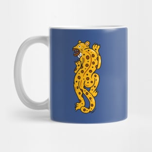 Leopard tattoo cartoon style #01 Mug